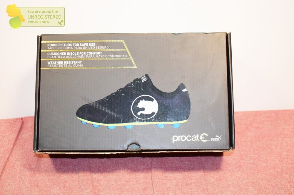 Puma ProCat Pitch Soccer Speed Force Cleat Size 1